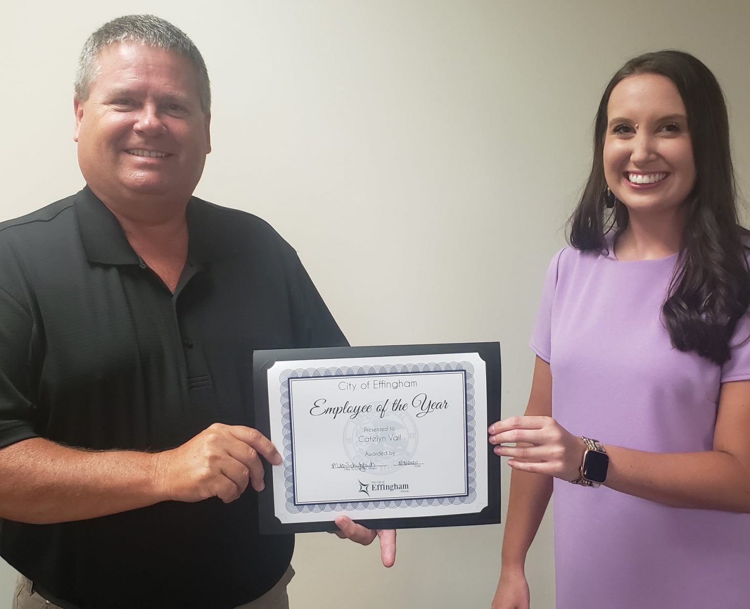 City Of Effingham Employee Of The Quarter | Effingham Radio